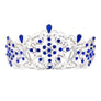 Blooming Flower Bud Rhinestone Tiara