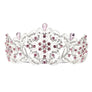 Blooming Flower Bud Rhinestone Tiara