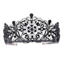Blooming Flower Bud Rhinestone Tiara