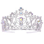 Pear Torch Floral Theme Tiara