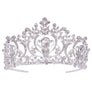 Pear Torch Floral Theme Tiara