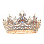 Flower Queen Theme Rhinestone Tiara Crown