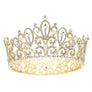 Paisley Inspired Rhinestone Crown