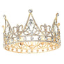 Triangle Mountain Top Rhinestone Crown