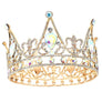 Triangle Mountain Top Rhinestone Crown