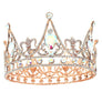 Triangle Mountain Top Rhinestone Crown
