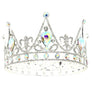 Triangle Mountain Top Rhinestone Crown