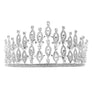 Bloom with Leaves CZ Tiara