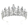 Flower HIgher Rhinestone Tiara