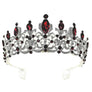 Flower HIgher Rhinestone Tiara