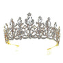 Flower HIgher Rhinestone Tiara