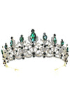 Flower HIgher Rhinestone Tiara