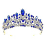 Floral Marquise Top Point Tiara