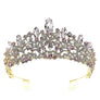 Floral Marquise Top Point Tiara