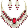 Bohemian Gatsby Theme Statement Necklace Set