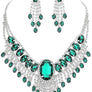 Bohemian Gatsby Theme Statement Necklace Set