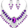 Bohemian Gatsby Theme Statement Necklace Set