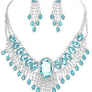 Bohemian Gatsby Theme Statement Necklace Set