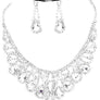 Multi Lines of Pear Necklace Set