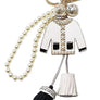 Coco Top Handle Key Chain Bag Charm