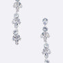 CZ Long Drop Iconic Earrings