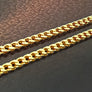 Real gold dipped braided chain necklace