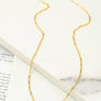 Real gold dipped love pendant necklace