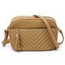 Chevron Quilted Crossbody Bag