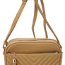 Chevron Quilted Crossbody Bag