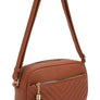 Chevron Quilted Crossbody Bag