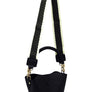 Fashion Bucket Crossbody Bag with Guitar Strap