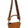 Fashion Bucket Crossbody Bag with Guitar Strap