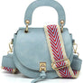 Fashion Flap Saddle Satchel Crossbody Bag