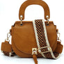 Fashion Flap Saddle Satchel Crossbody Bag