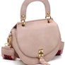 Fashion Flap Saddle Satchel Crossbody Bag