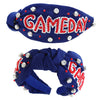 JEWELED GAME DAY BEADED KNOTTED HEADBAND