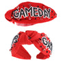 JEWELED GAME DAY BEADED KNOTTED HEADBAND