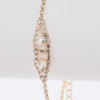 Cubic Rhinestone 3 PC Necklace Set