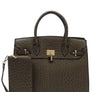 Ostrich Pad-lock 2-in-1 Satchel