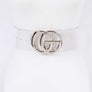 Plain Logo PVC Cleared Belt