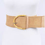 Bamboo Buckle Elastic Belt