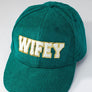 Wifey corduroy baseball cap