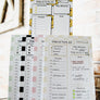 DAILY NOTEPAD SCHEDULE PLANNER