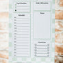 DAILY NOTEPAD SCHEDULE PLANNER