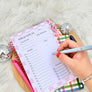 DAILY NOTEPAD SCHEDULE PLANNER