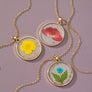 B A C K IN S T O C K Birth month dried flower NECK