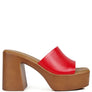 Scandal Slip On Block Heel Sandals