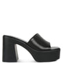 Scandal Slip On Block Heel Sandals