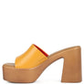Scandal Slip On Block Heel Sandals