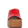 Scandal Slip On Block Heel Sandals